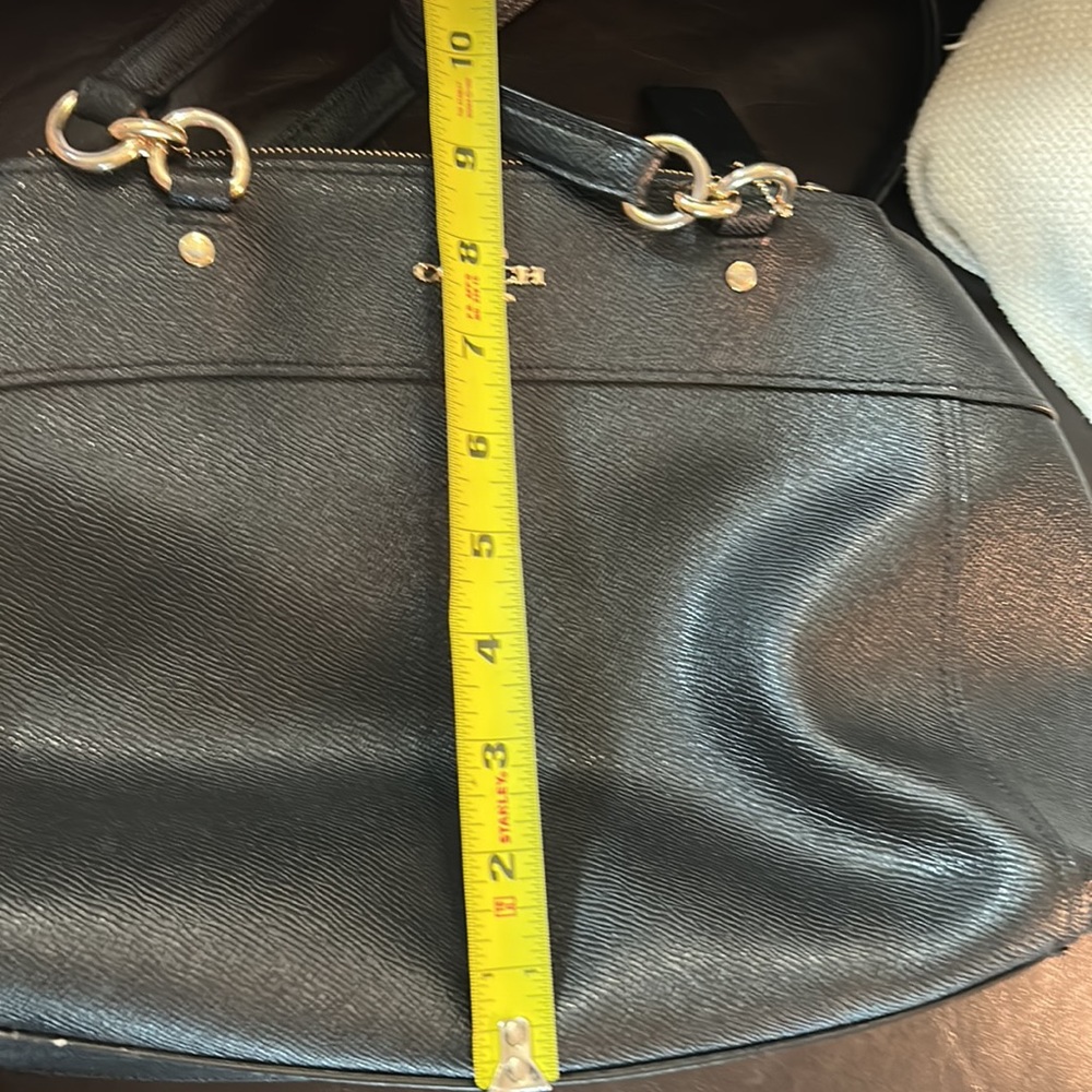 Coach Large Brooke Crossgrain Leather Carry All Satchel Handbag 25926 … - Picture 14 of 14